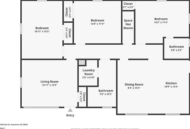3 bed, 2.0 bath, 1350 sqft, $1,725 — Photo 2