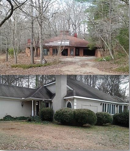 Front of 153 & 222 winter