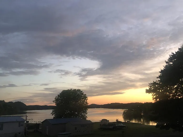 View from deck