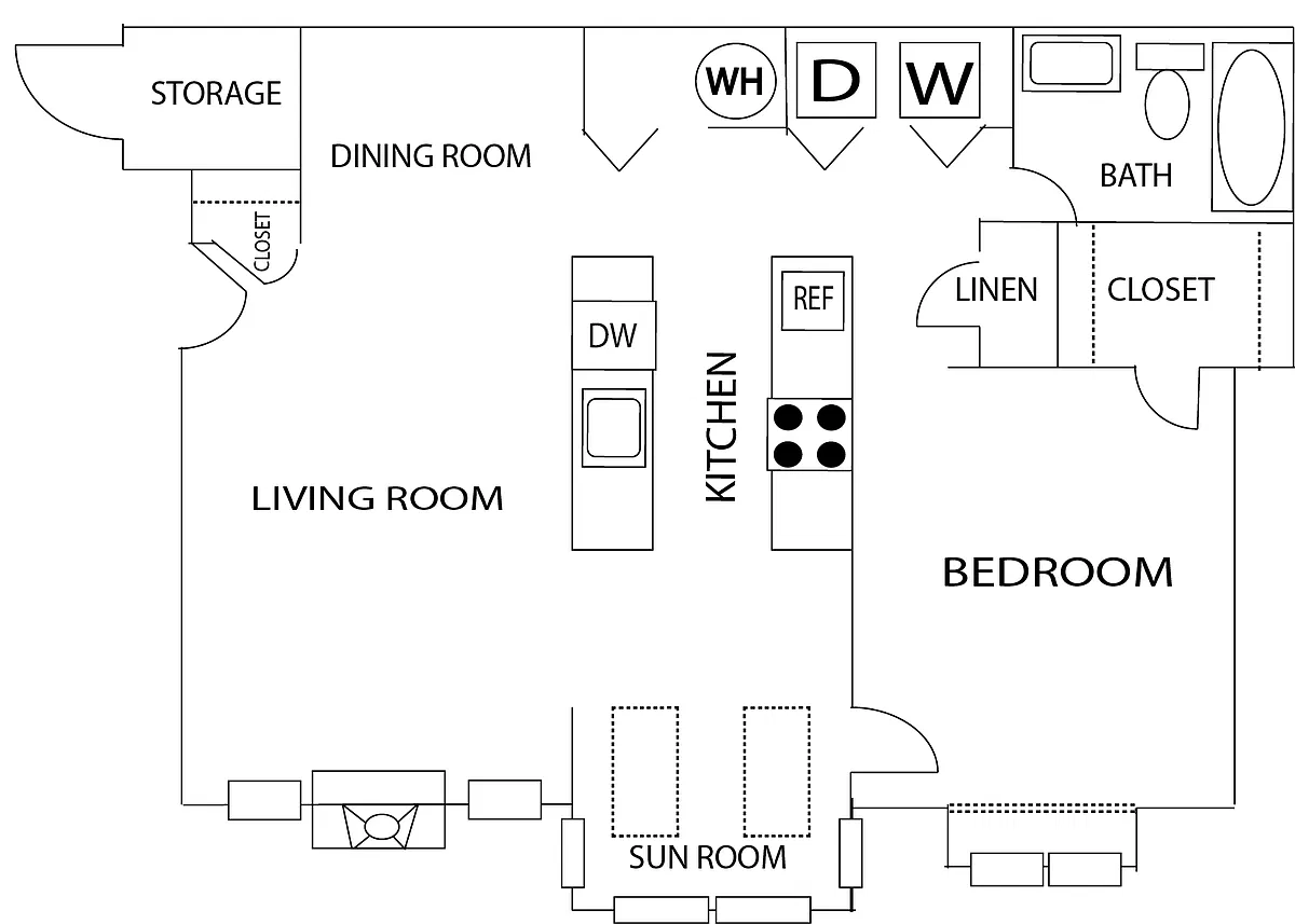 Floor plan A6 - A9