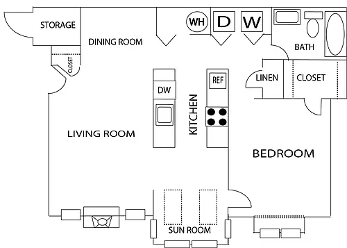 Floor plan A6 - A9