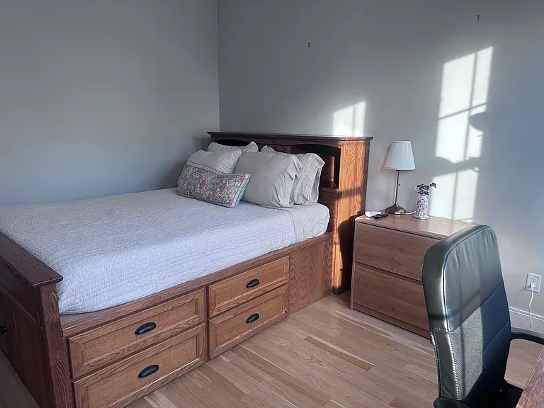 Guest Bedroom and Nightstand