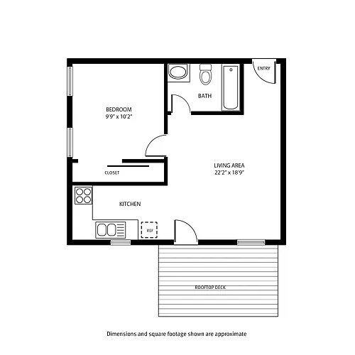 Floor plan 406