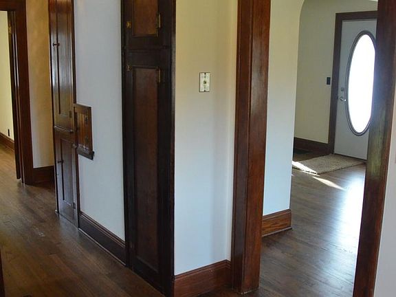 original built ins, view from kitchen