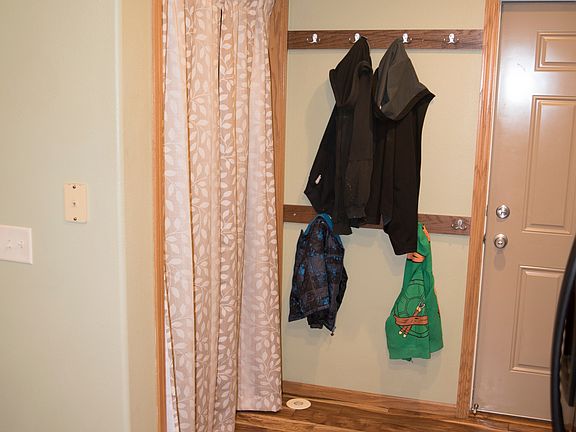 Kitchen pantry, door to deck