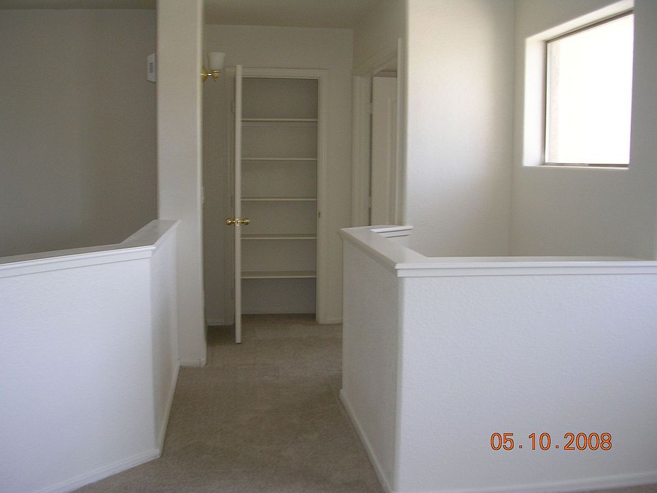 View from Loft to Large Storage Closet