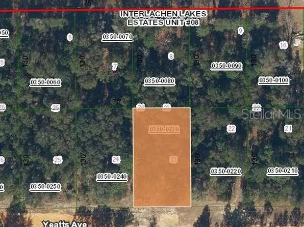 Yeatts Avenue Lot #23, Interlachen, FL 32148