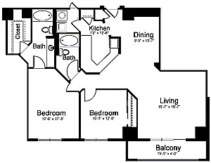 Floor plan BT1
