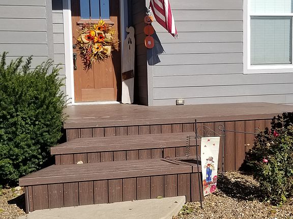 Front Door with Trex decking