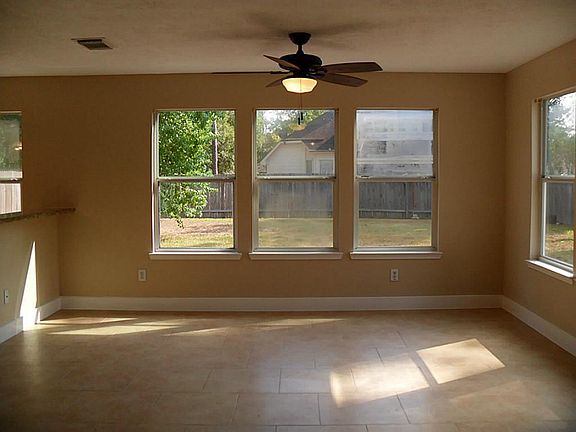 Dining off of the living area