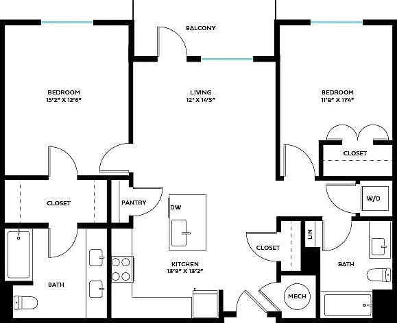 Cargo, 2 Bed Cargo, 2 Bed