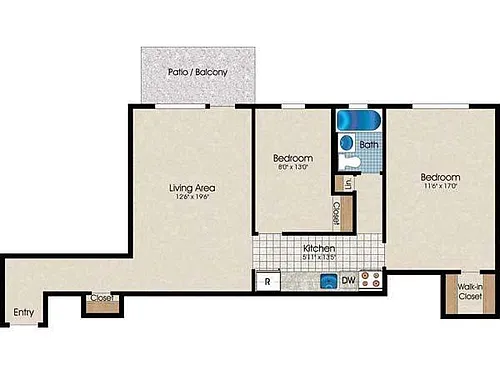 Floor plan B4