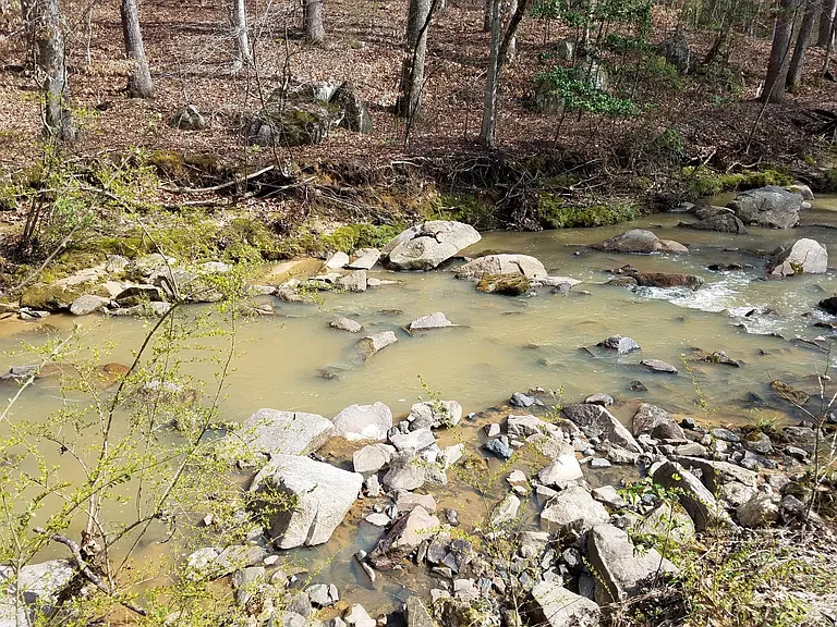 Creek on property 350 feet away