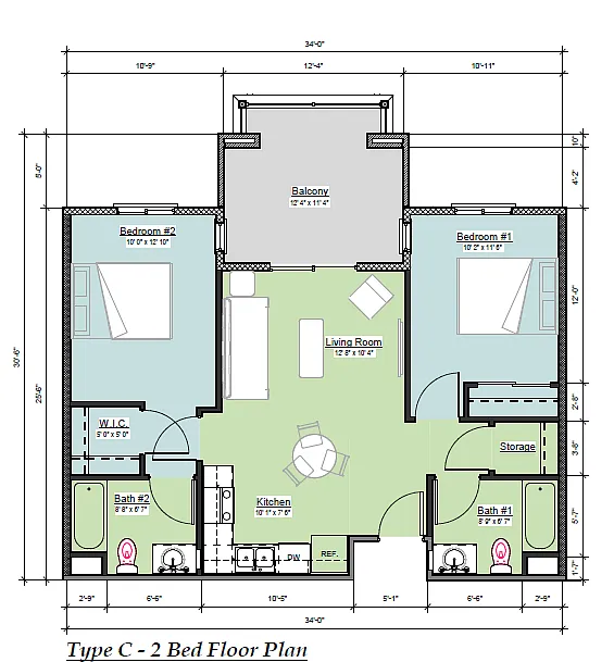 Floor plan Floor Plan C