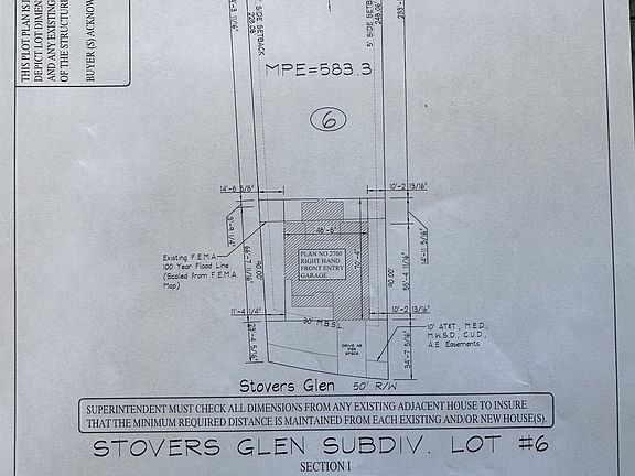 5th image of 823 Stovers Gln Lot 6