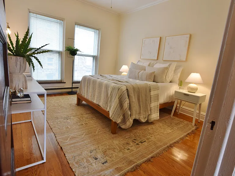 Bedroom 1 * staged apartment