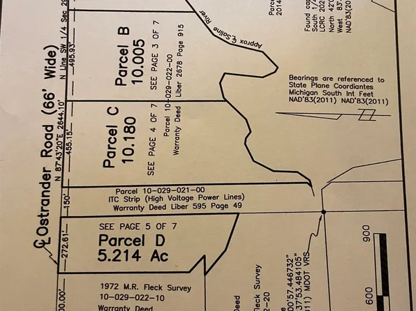 Ostrander Rd, Maybee, MI 48159
