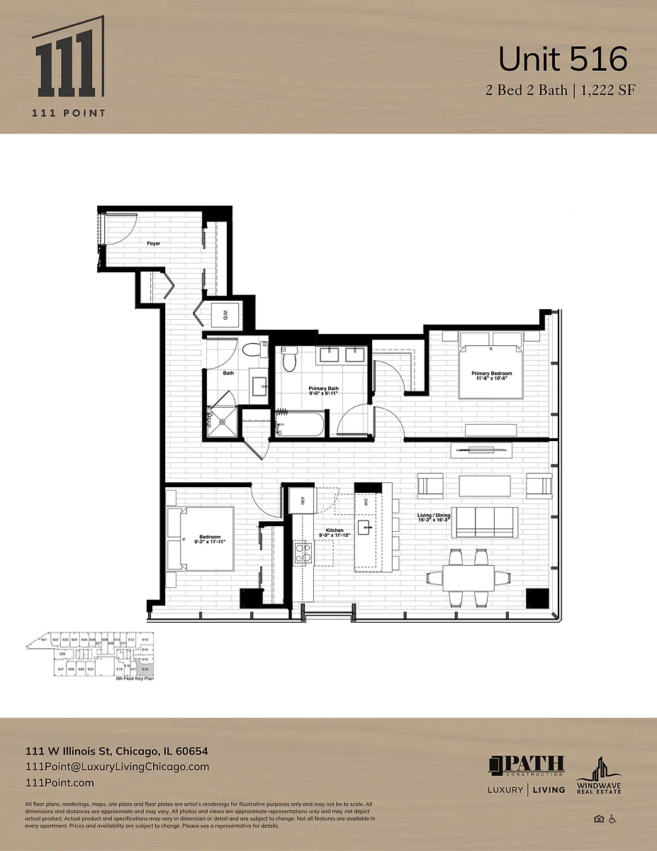 Floor plan 516