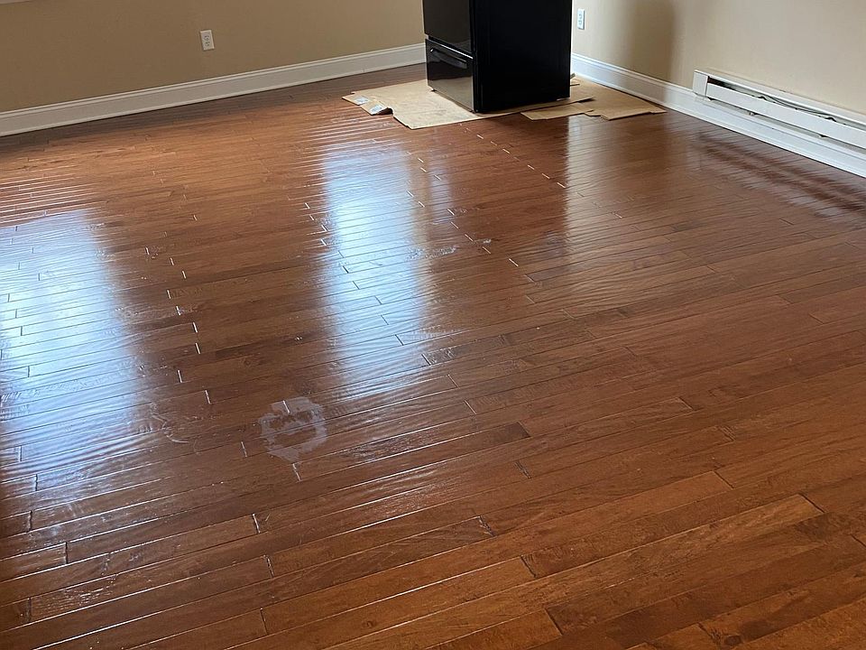 Living room. Range has been moved to kitchen.