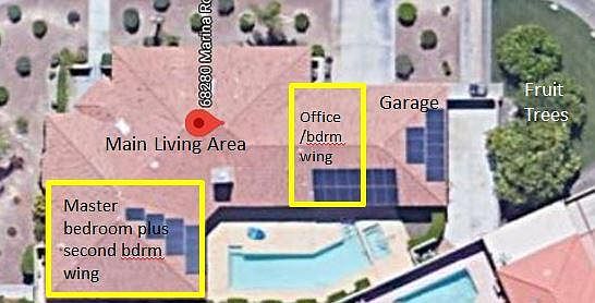 Master wing and Office wing