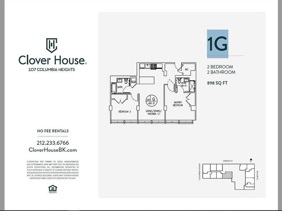 1st image of 107 Columbia Hts APT 1G