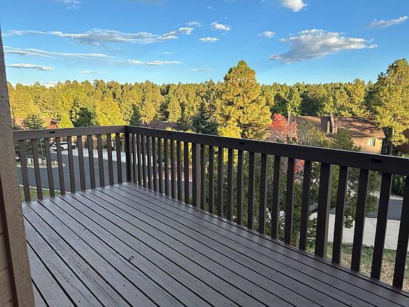 Beautiful views off rear deck!