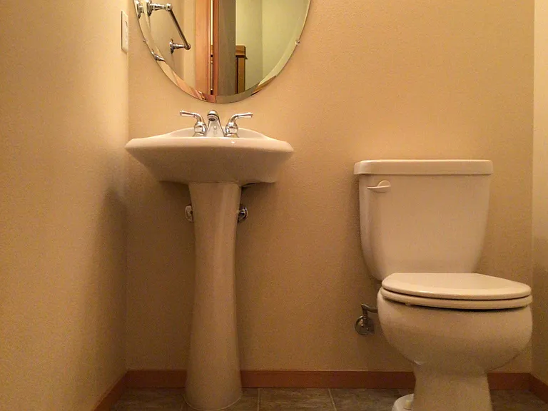 Powder room downstairs