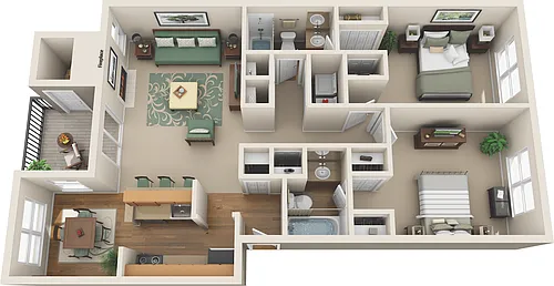 Floor plan B2