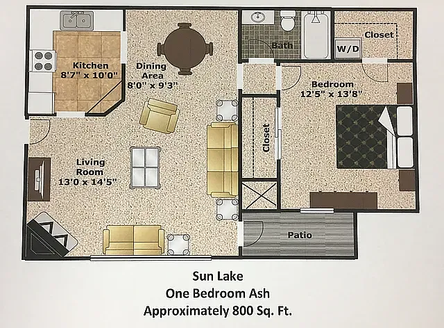 Floor plan Ash