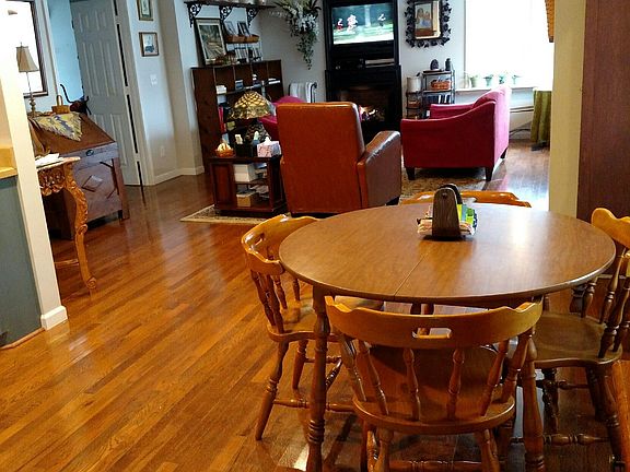 Kitchen open to living
