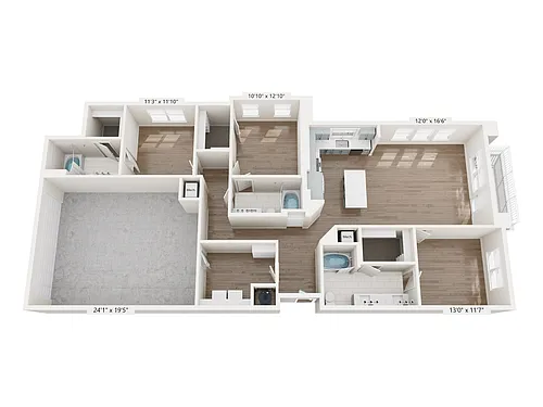 Floor plan C1.0 ANSI