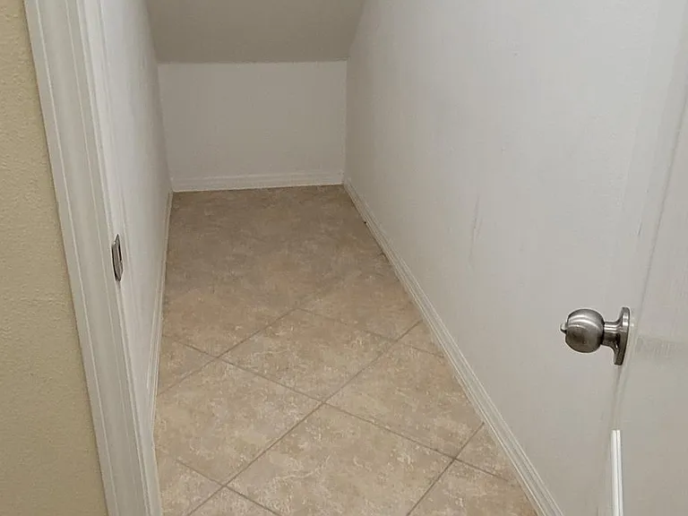 Under stairs spacious storage