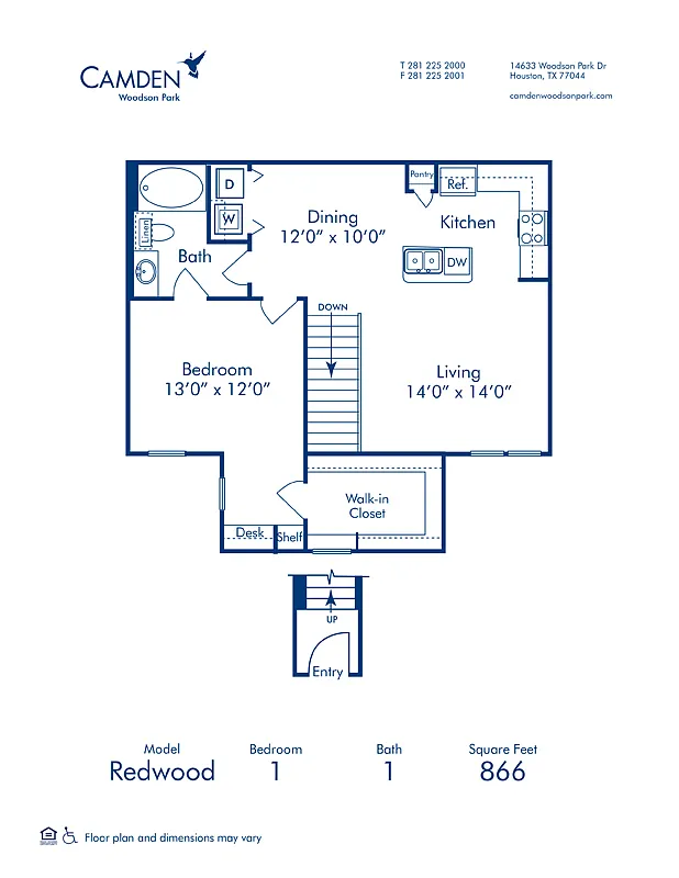 Floor plan Redwood