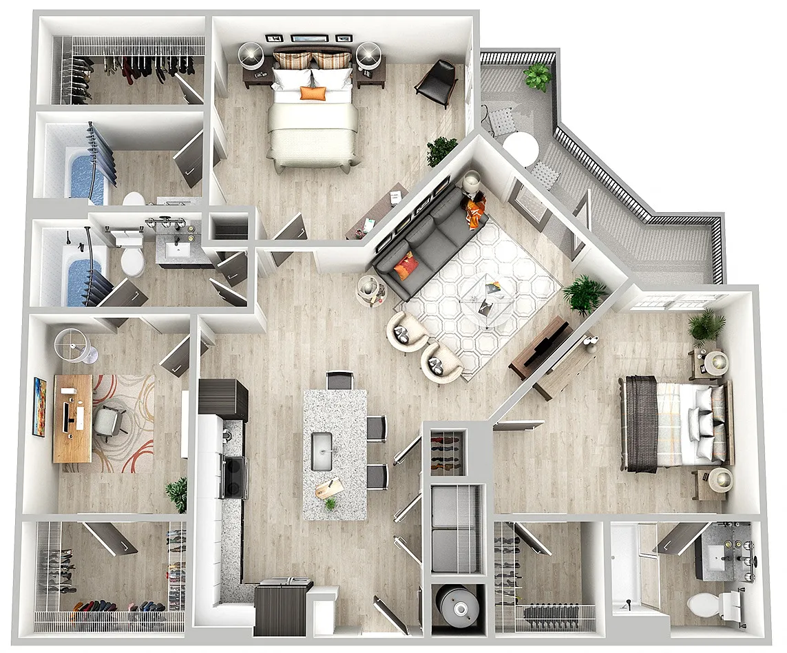Floor plan C1