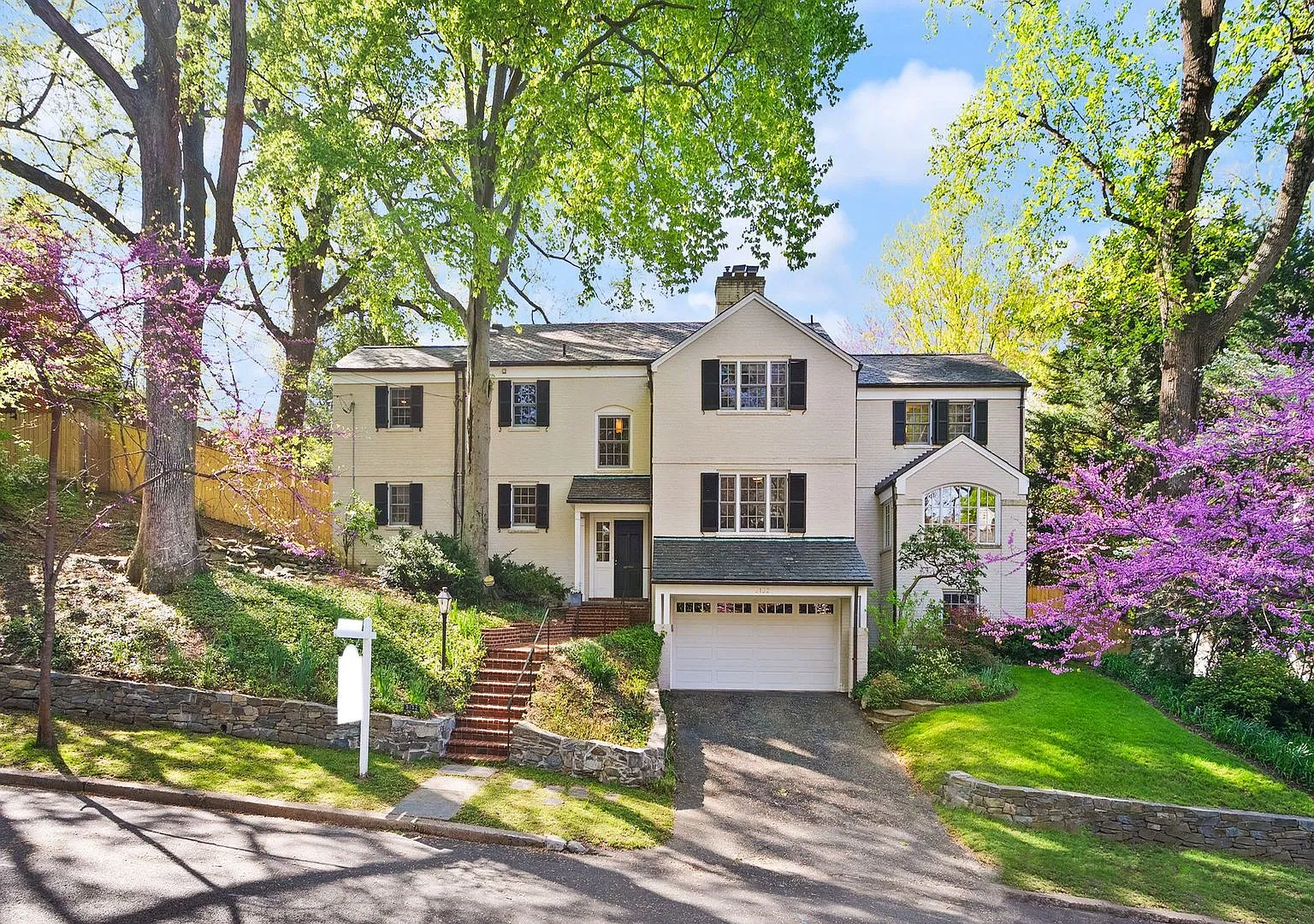 Stately 6BR/7BA Brick Colonial on Fenced 0.2-Acre Lot | Kent, NW DC — Photo 1