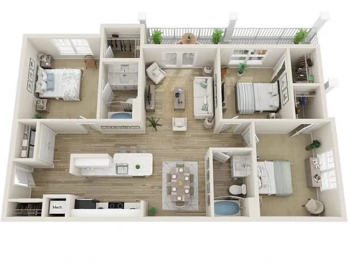 Floor plan The Panama