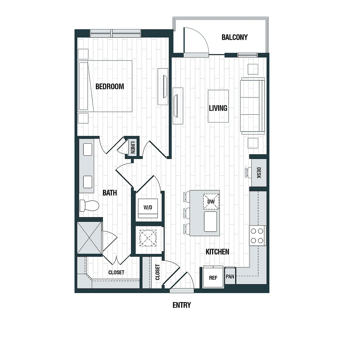 Floor plan A2a