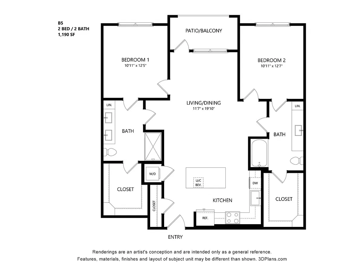 Floor plan B5