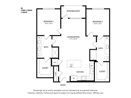 Floor plan B5