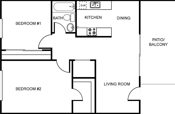 The Oak Floorplan Diagram