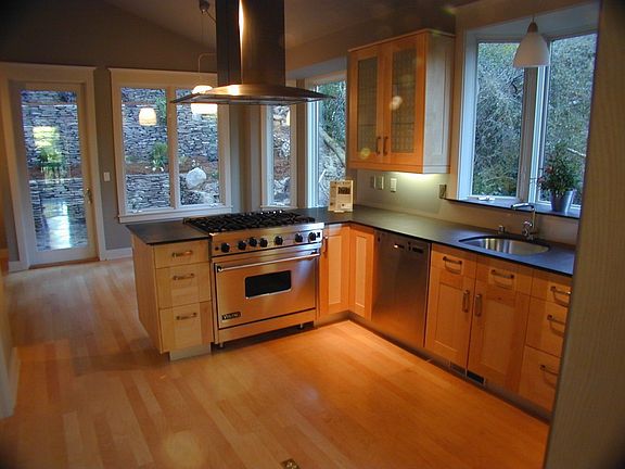 kitchen to rear patio