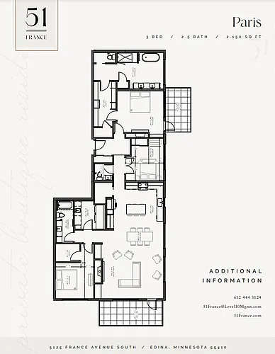 Floor plan Paris