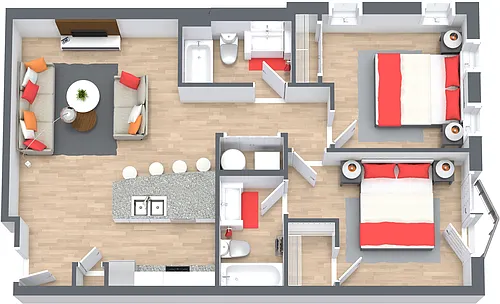 Floor plan Longitude