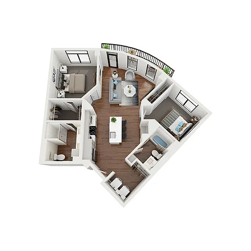 Floor plan Lagoon ADA