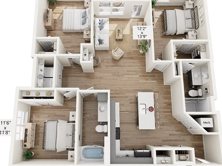 Radiant Floor Plan Radiant Floor Plan