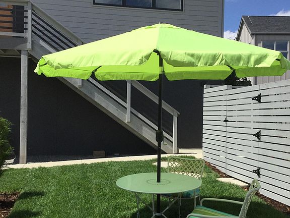 Outdoor seating area