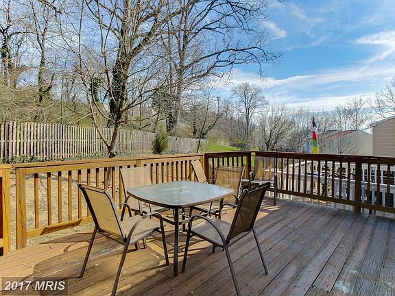 Home has a large deck off of the rear