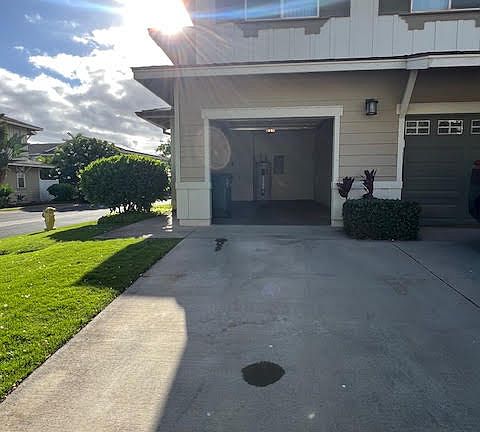Garage Open View