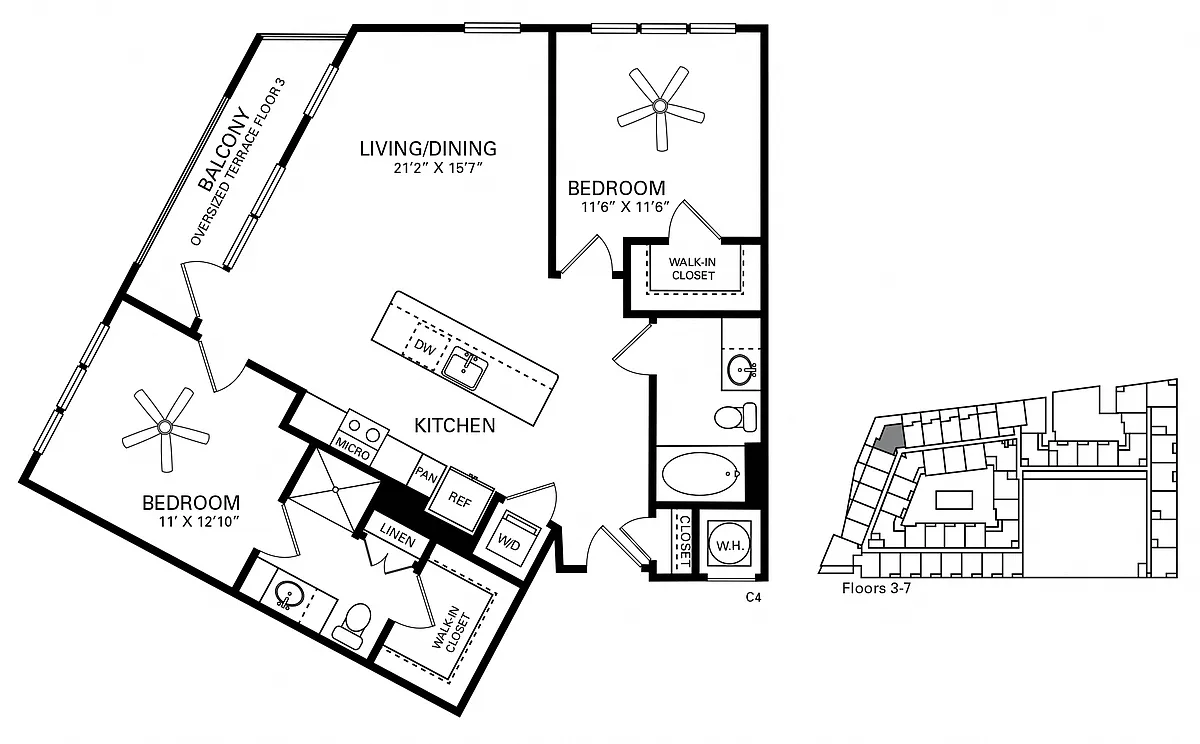 Floor plan Moeser