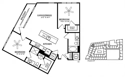 Floor plan Moeser